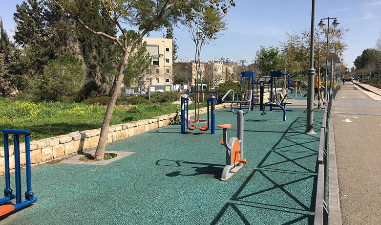 List of Public Outdoor Gym Equipment in Jerusalem