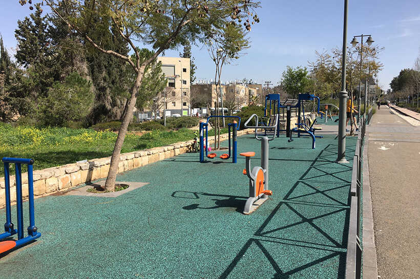 List of Public Outdoor Gym Equipment in Jerusalem